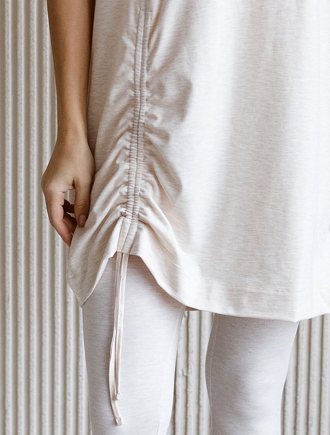 ст. цена1840руб.! VILATTE Платье D42.115бежевый меланж