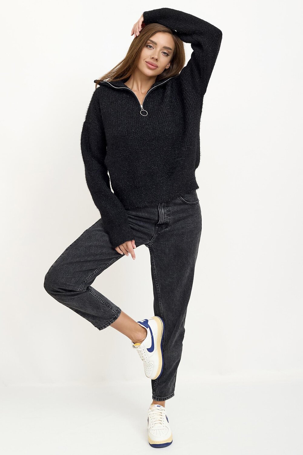 ст. цена1500руб.! Lika Dress Свитер 9794Черный