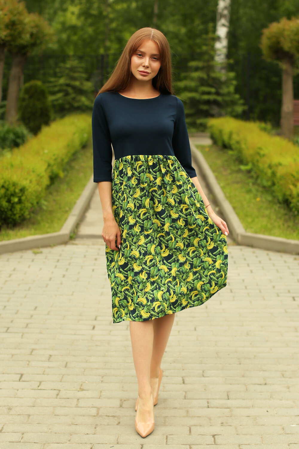 ст. цена856руб.! Lika Dress Платье 5878Мультиколор