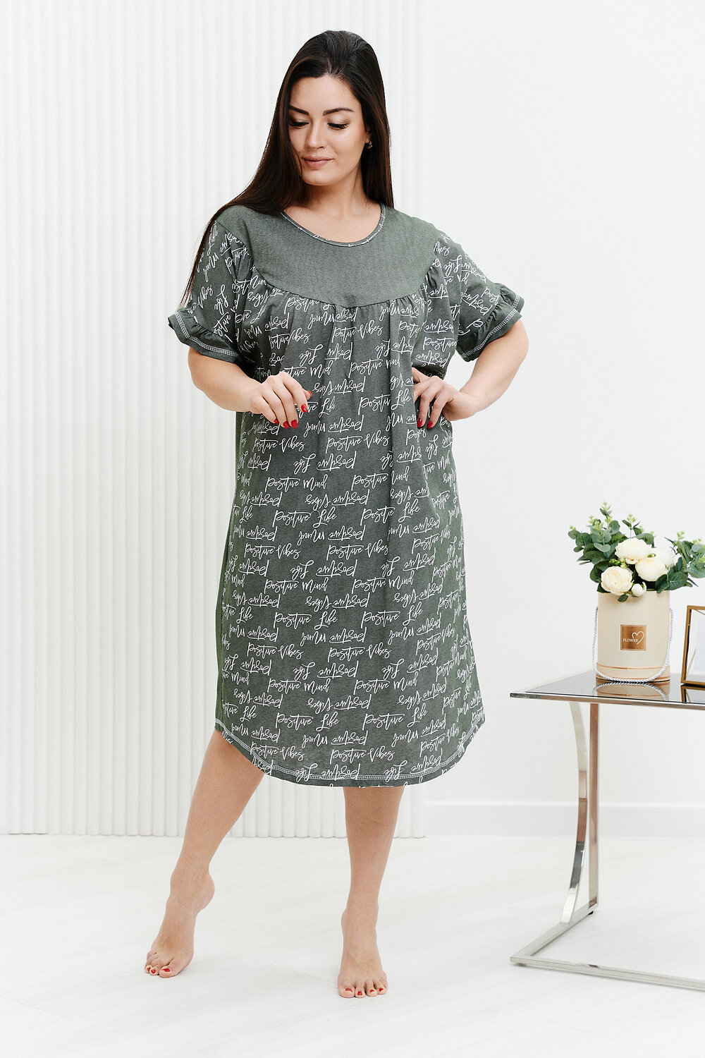 ст. цена792руб.! Натали Сорочка 9173хаки