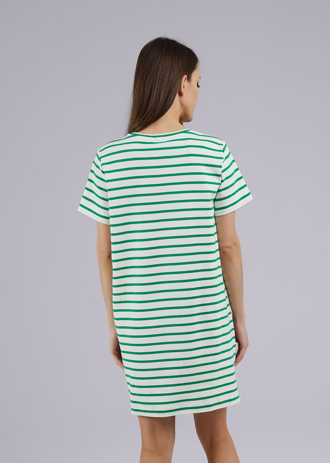 ст. цена1590руб.! CLEVER Платье LDR24-1099/2молочный/зелёный