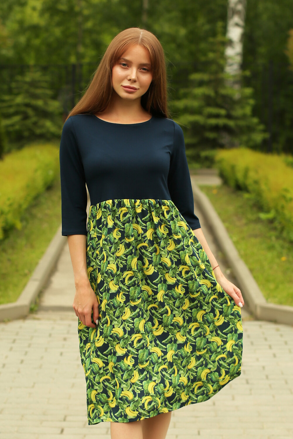 ст. цена856руб.! Lika Dress Платье 5878Мультиколор