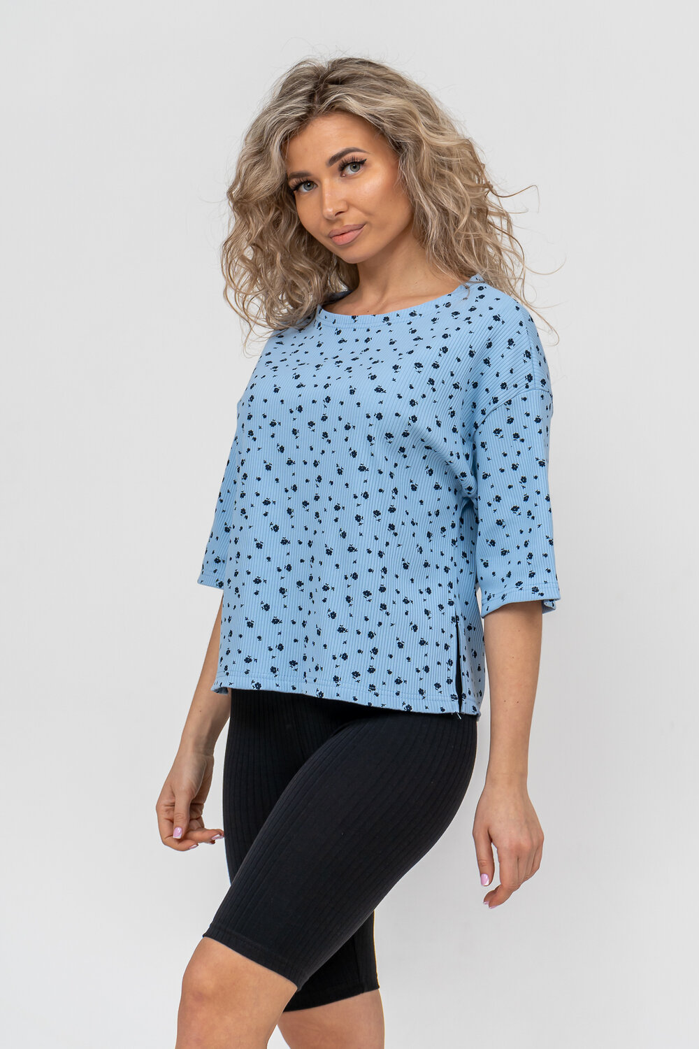 ст. цена1434руб.! Натали Костюм 36749голубой