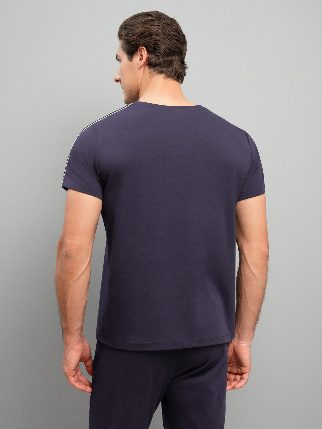 ст. цена2628руб.! INDEFINI Пижама 4040PBCтемно-синий