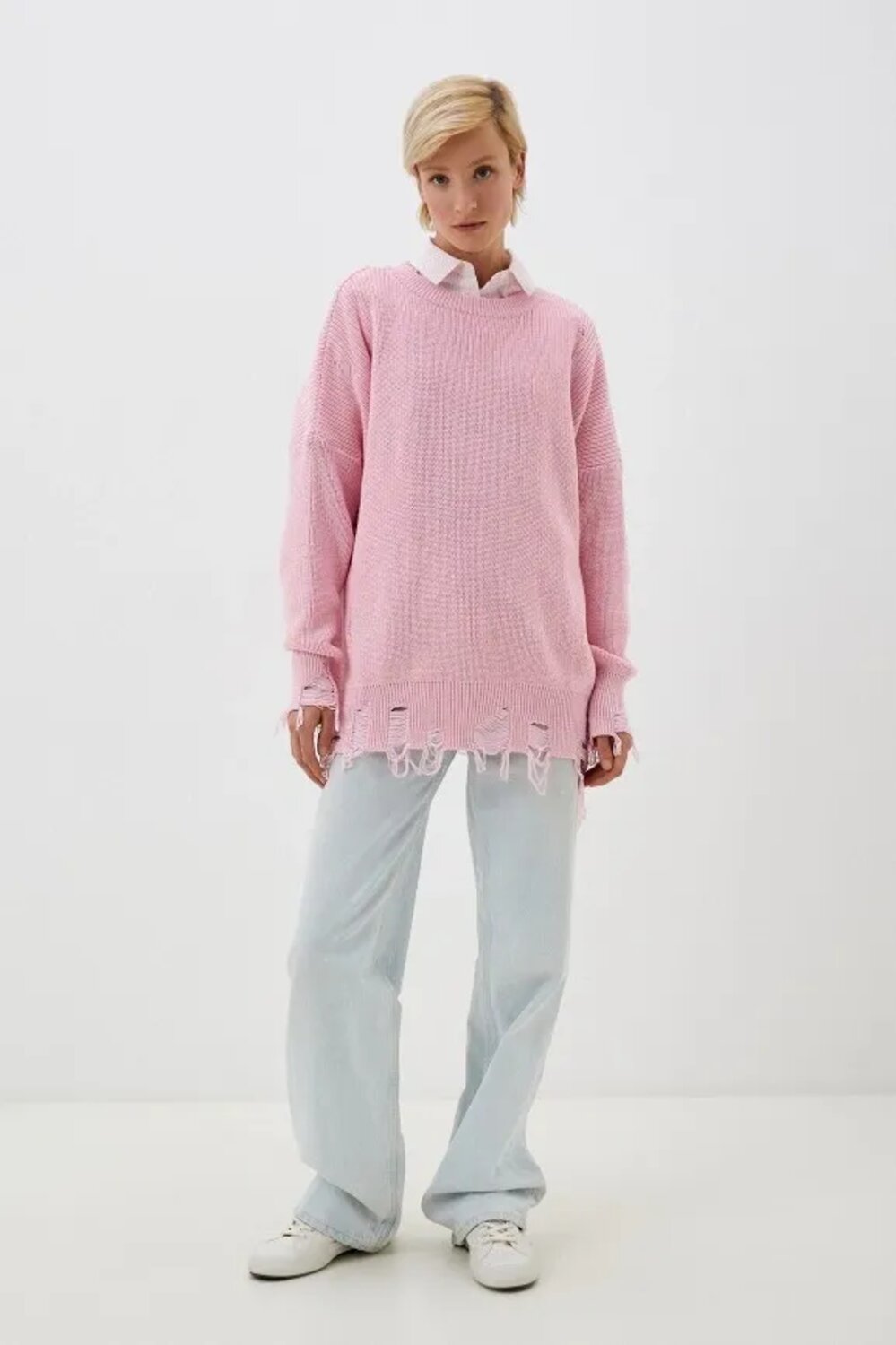 ст. цена2777руб.! Lika Dress Джемпер 9691Розовый