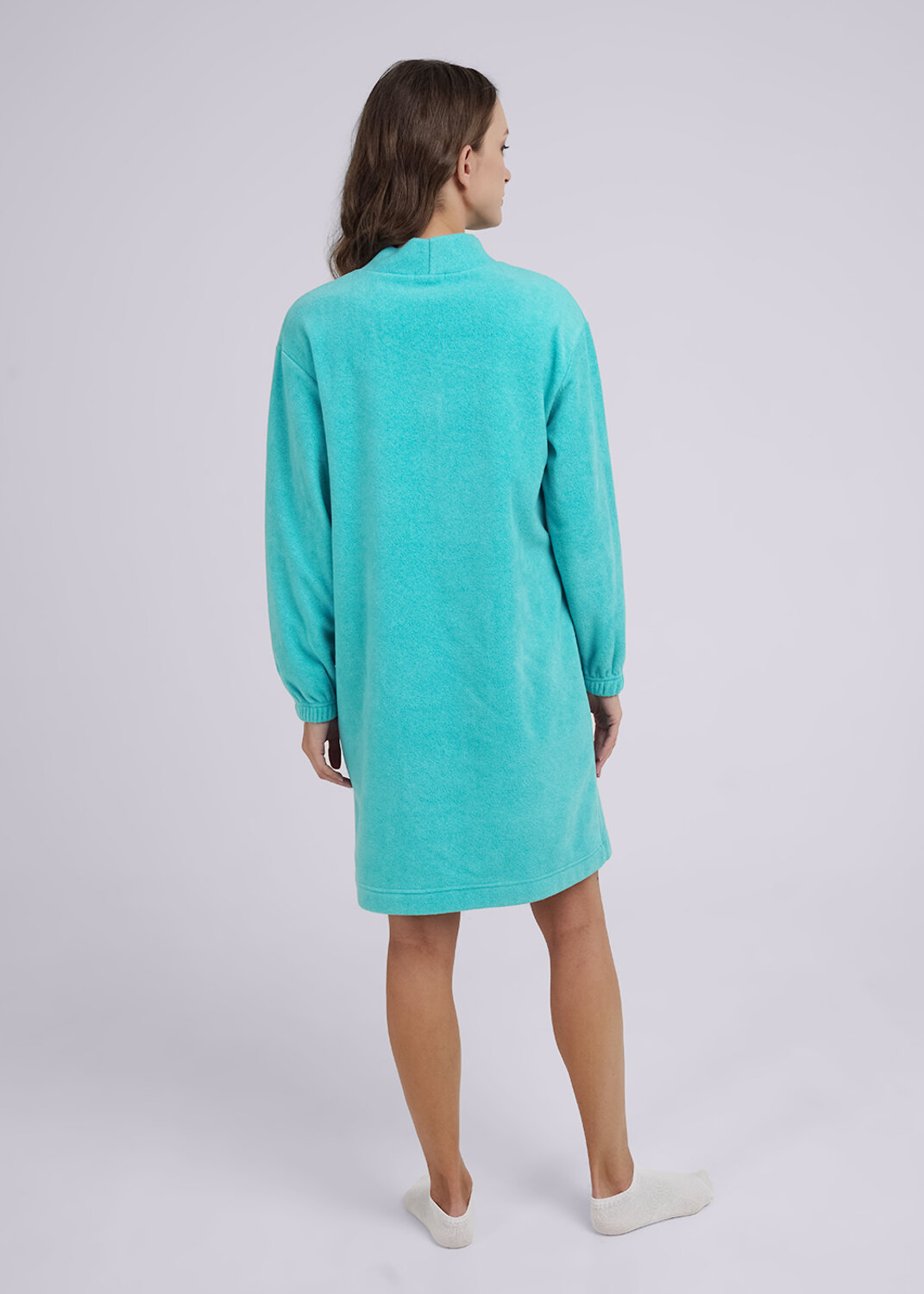 ст. цена850руб.! CLEVER Платье LDR14-968голубой/бирюзовый