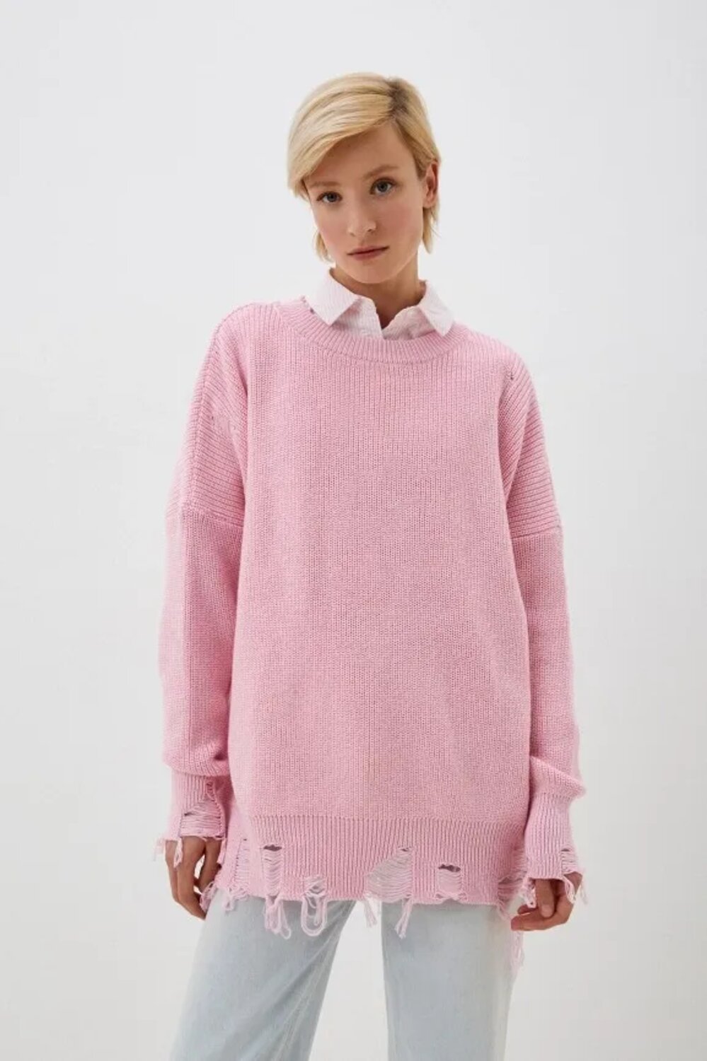 ст. цена2777руб.! Lika Dress Джемпер 9691Розовый