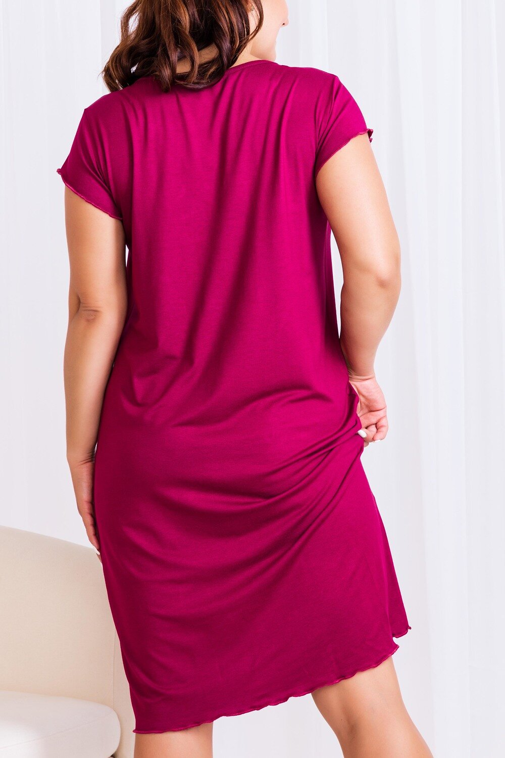 ст. цена816руб.! Натали Сорочка 25721вишневый