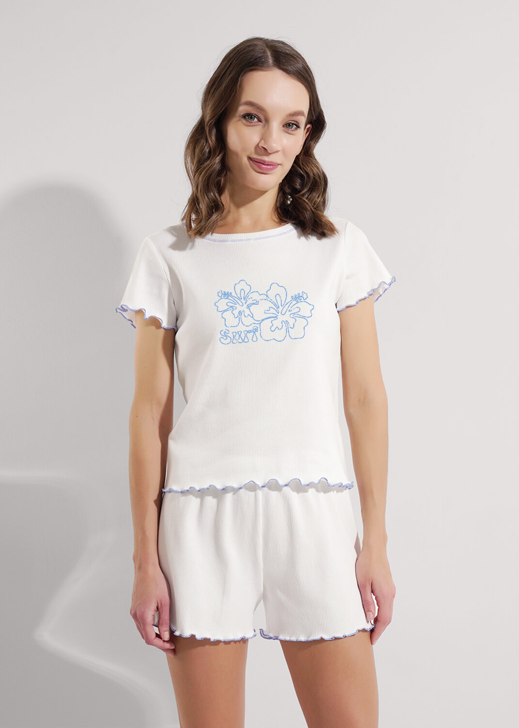 ст. цена1090руб.! CLEVER Пижама LP25-1169/1молочный