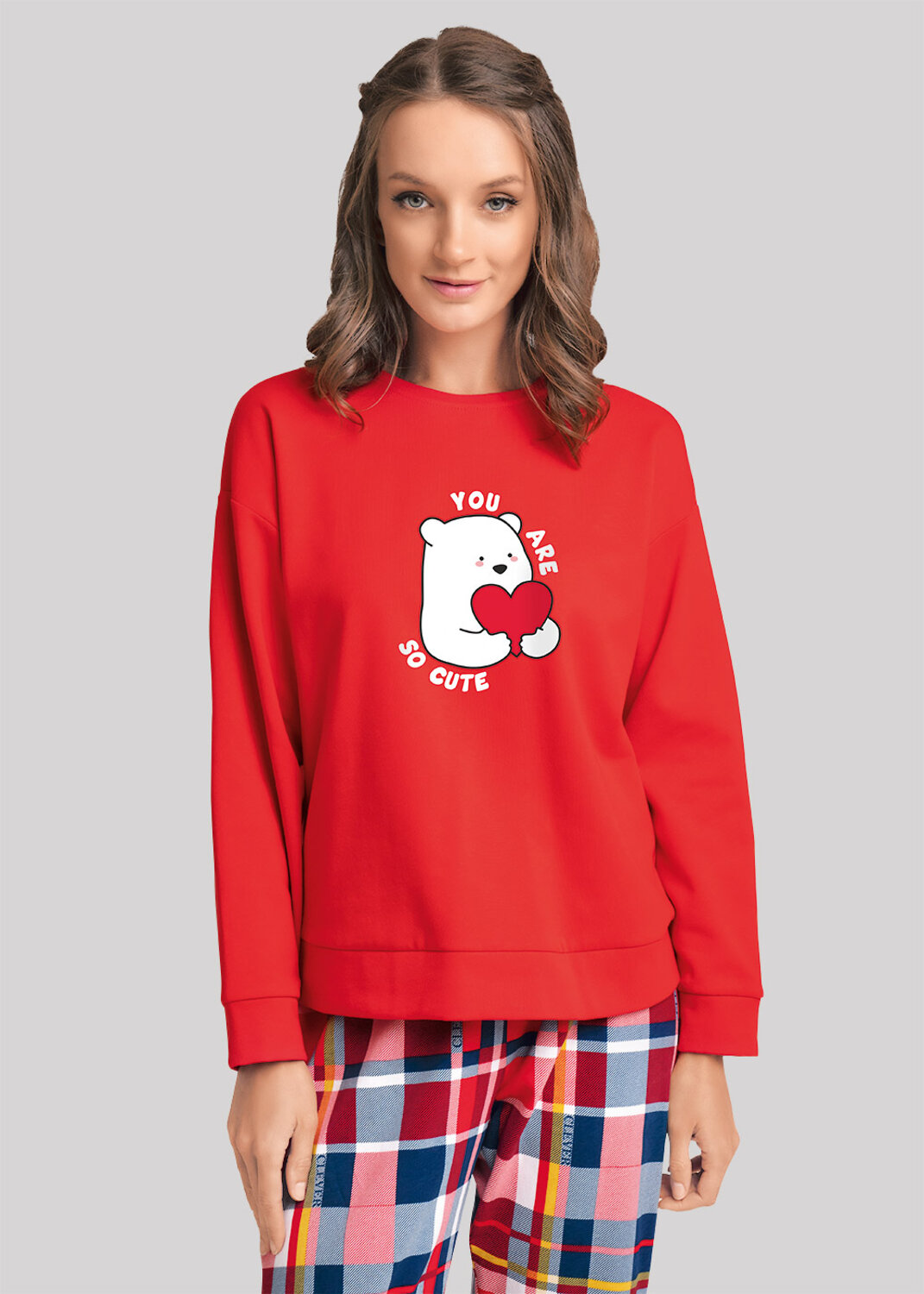 ст. цена1904руб.! CLEVER Джемпер LSW13-1065/1красный