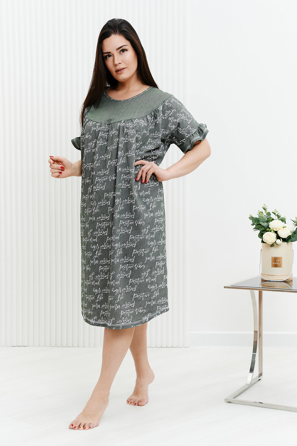 ст. цена792руб.! Натали Сорочка 9173хаки