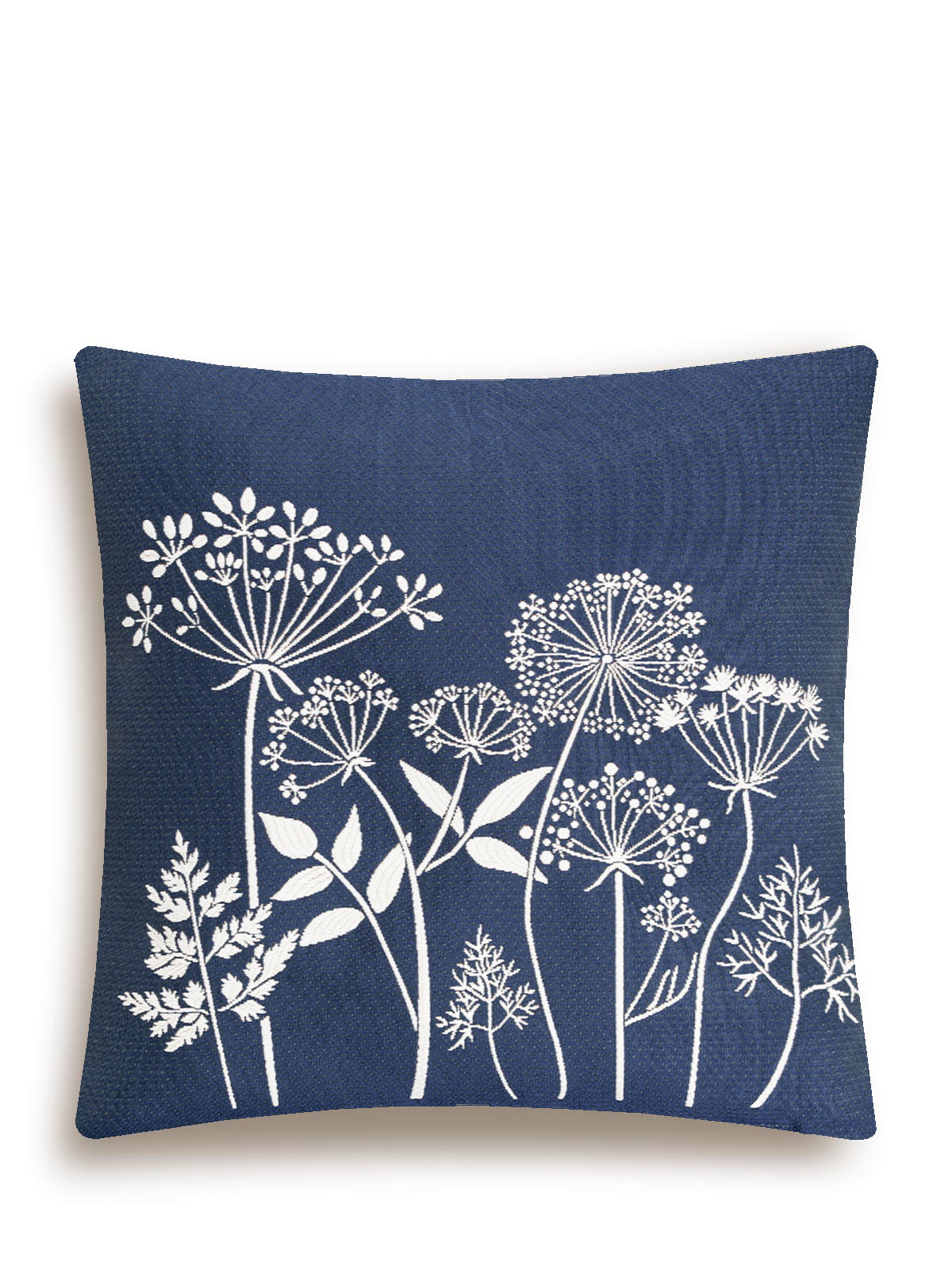 Травинки Синий Наволочка 45х45 см 2107888