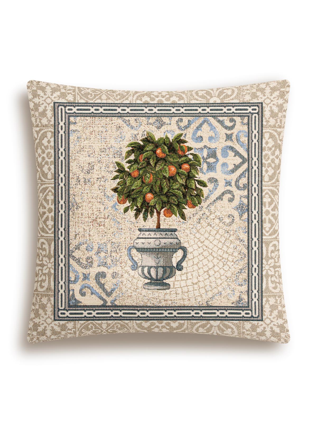 Классика Апельсиновое дерево Наволочка 45х45 см б/л 2100998