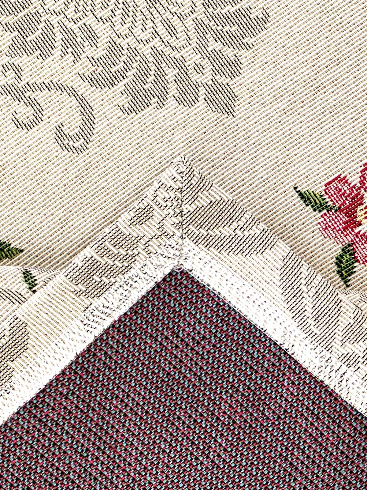 Розы Дамаск бежевый фон Скатерть 140х180 см 2100255