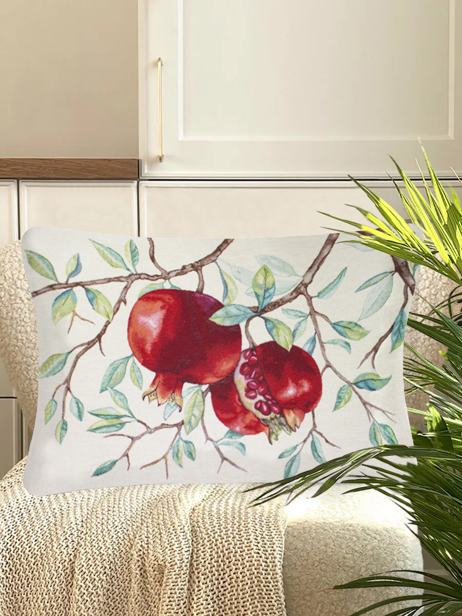 Гранат светлый фон Наволочка 50х70 см 2518883 New