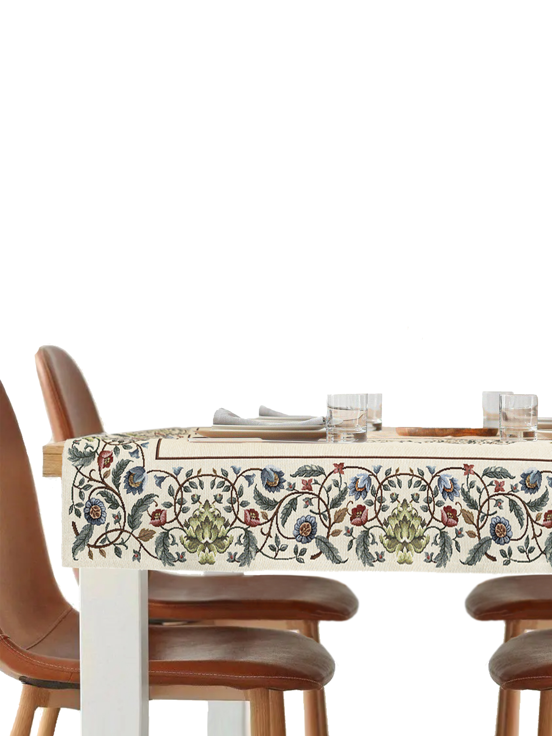 Древо крем беж Салфетка 100х100 см 2519069 New