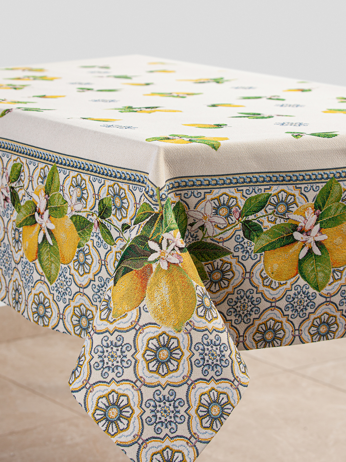 Изразцы лимоны Скатерть 140х240 см 2102480