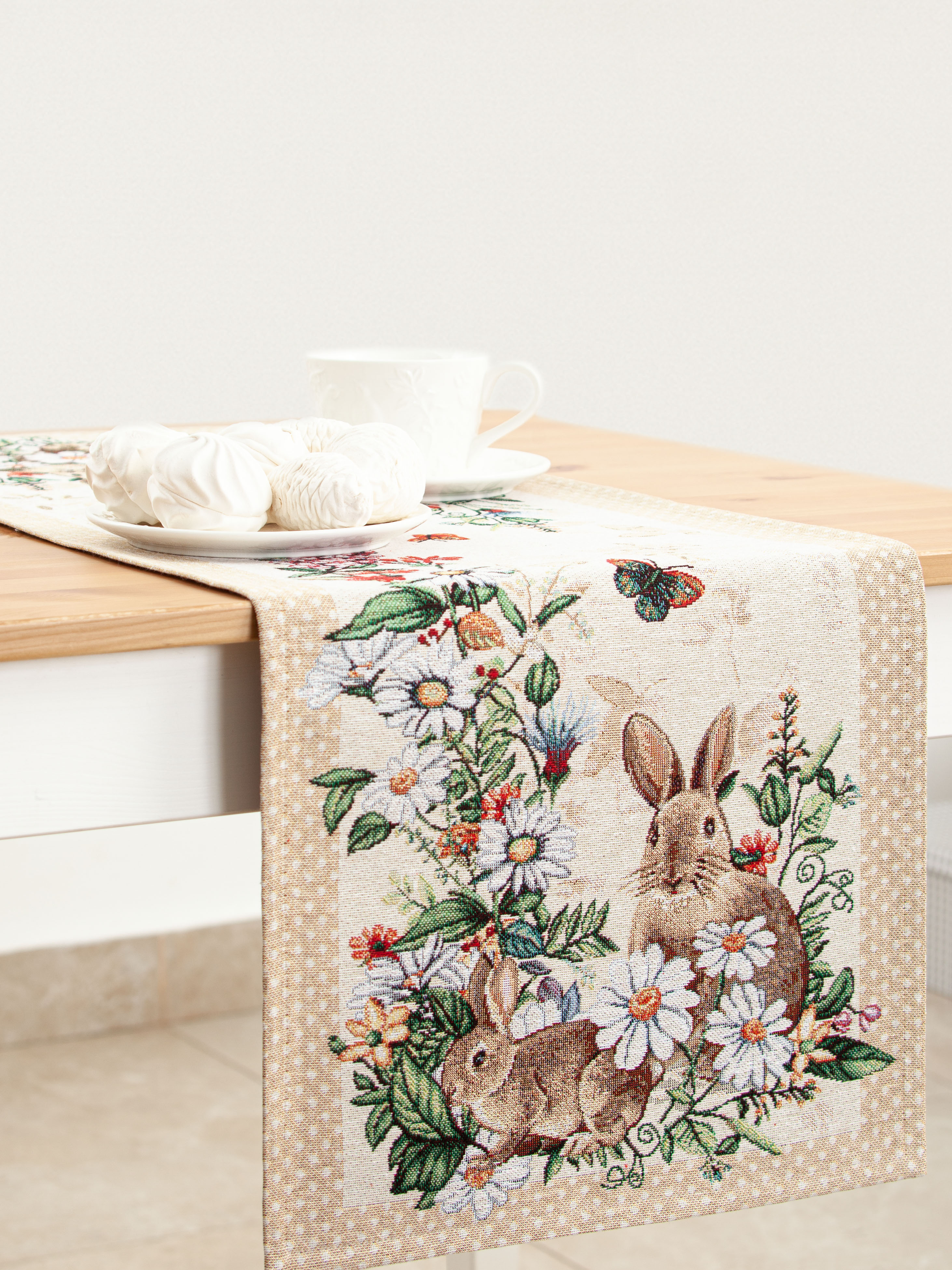 Сирень в саду Салфетка 44х100 см 2105623