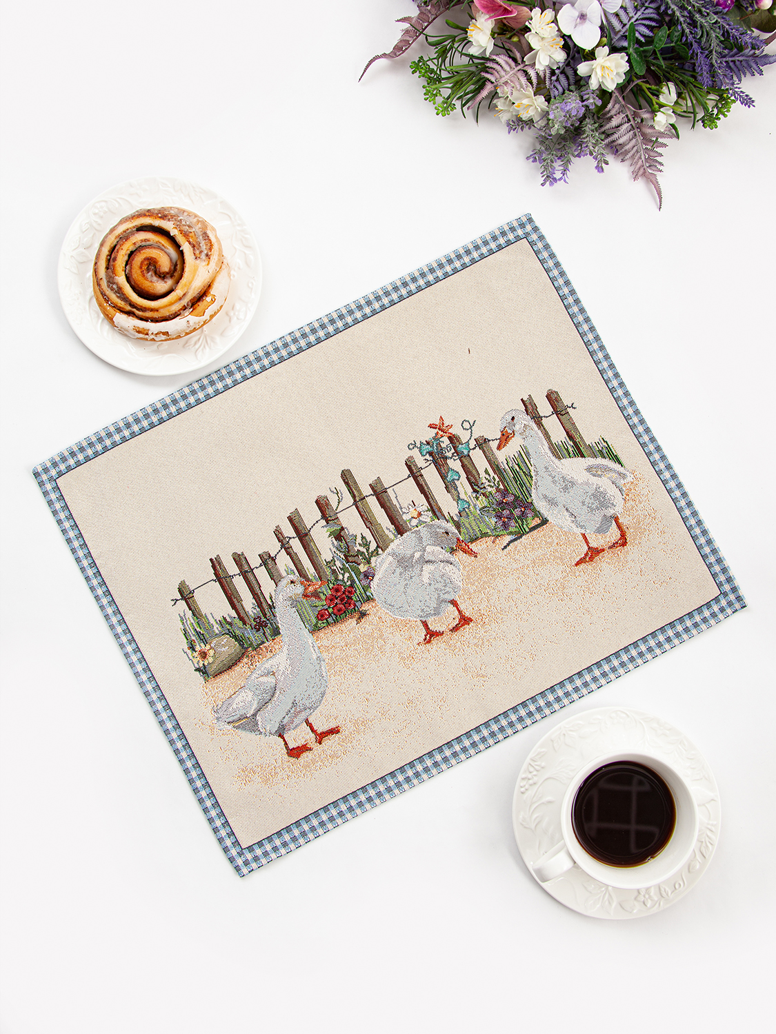 Веселые гуси Комплект салфеток 2шт 35х45 см 2104660