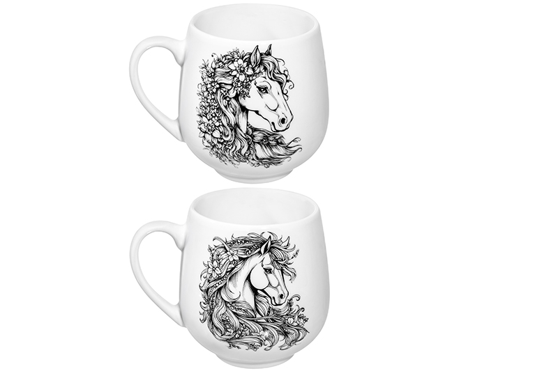 БЫЛО 1204 руб! Набор кружек 2 пр. 530 мл 13,5*10,5*10,7 см