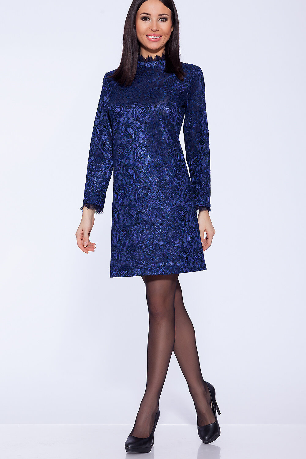 ст. цена1422руб.! VISERDI Платье 1885-снг 438900Темно-синий