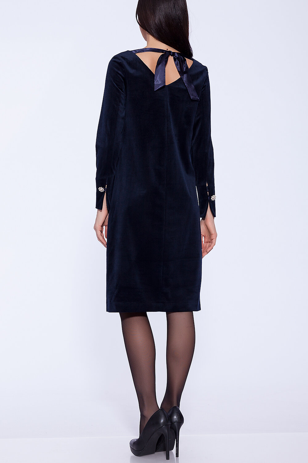 ст. цена1776руб.! VISERDI Платье 2073-тсн 438850Темно-синий