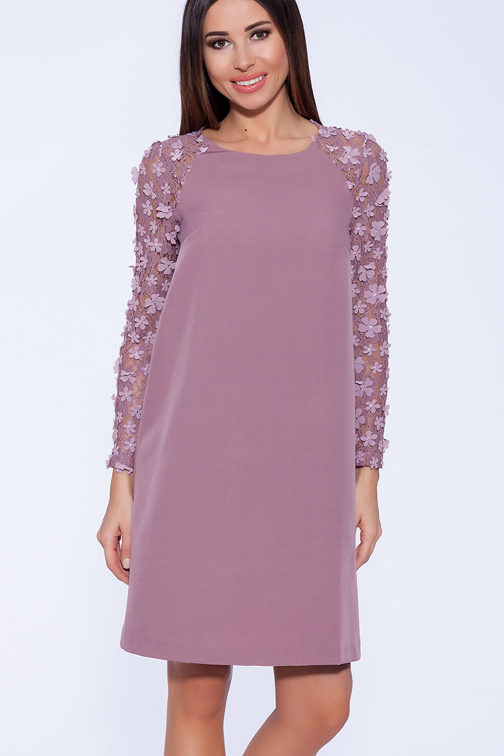 ст. цена1566руб.! VISERDI Платье 1902-схр 418880Сухая роза