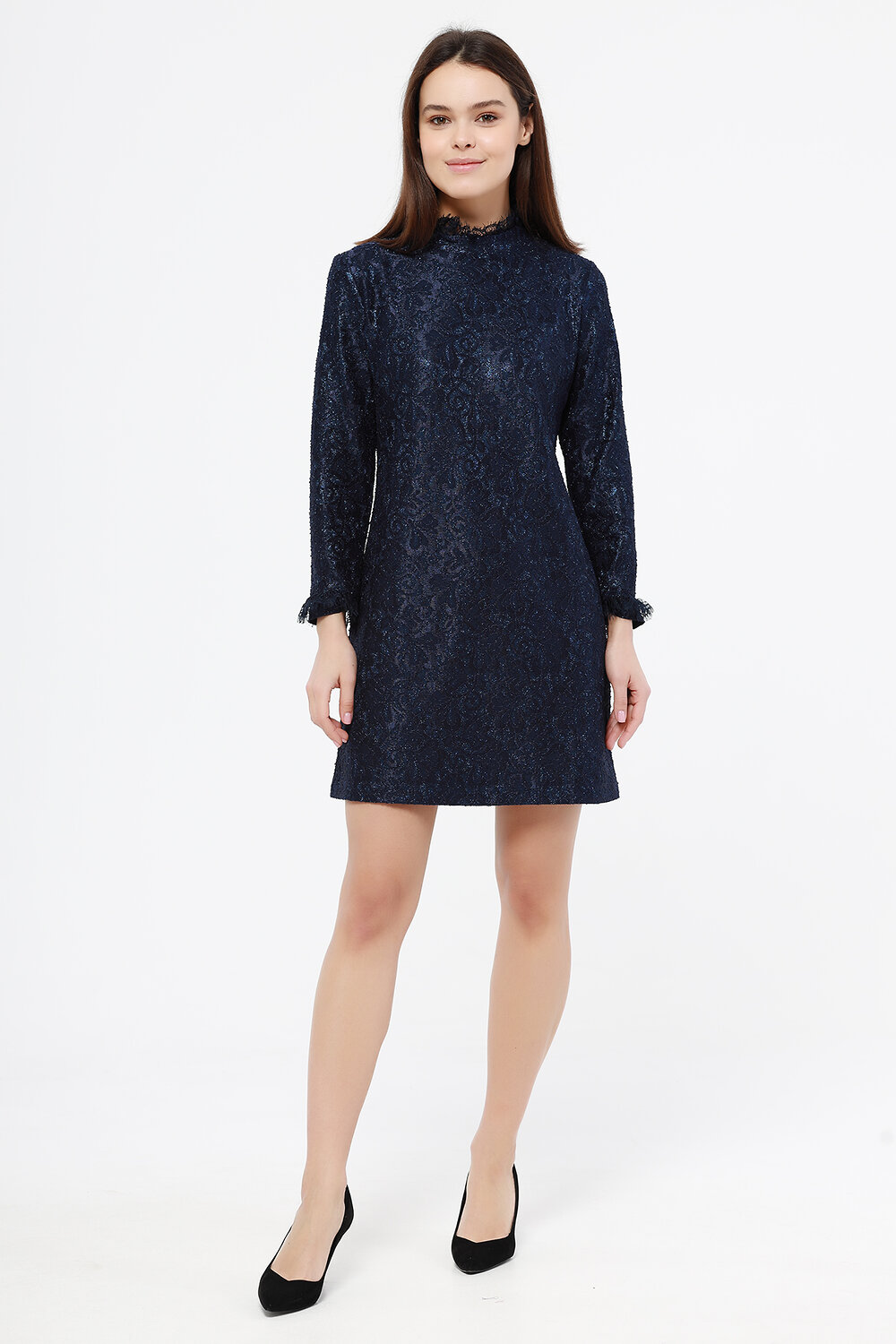 ст. цена1356руб.! VISERDI Платье 1885-син 410860синий