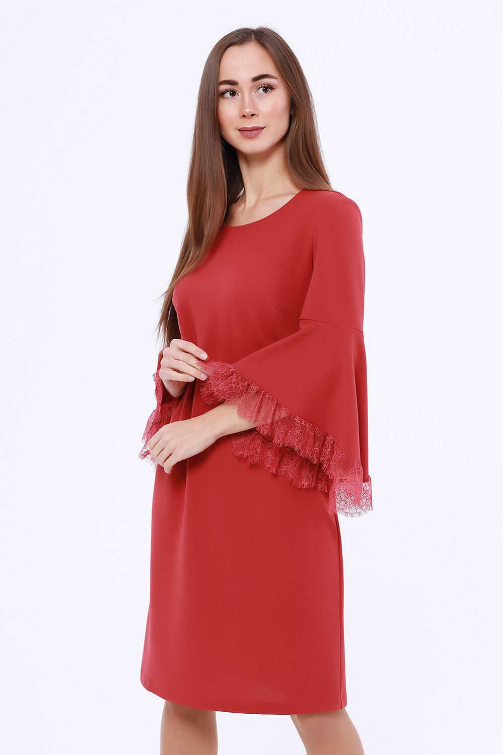 ст. цена1284руб.! VISERDI Платье 10084-трк 419880Терракотовый