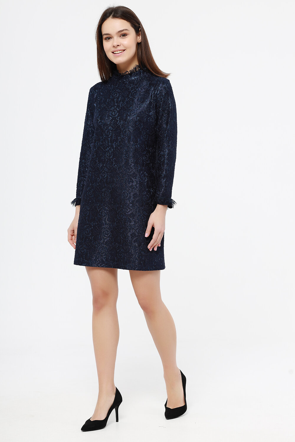 ст. цена1356руб.! VISERDI Платье 1885-син 410860синий