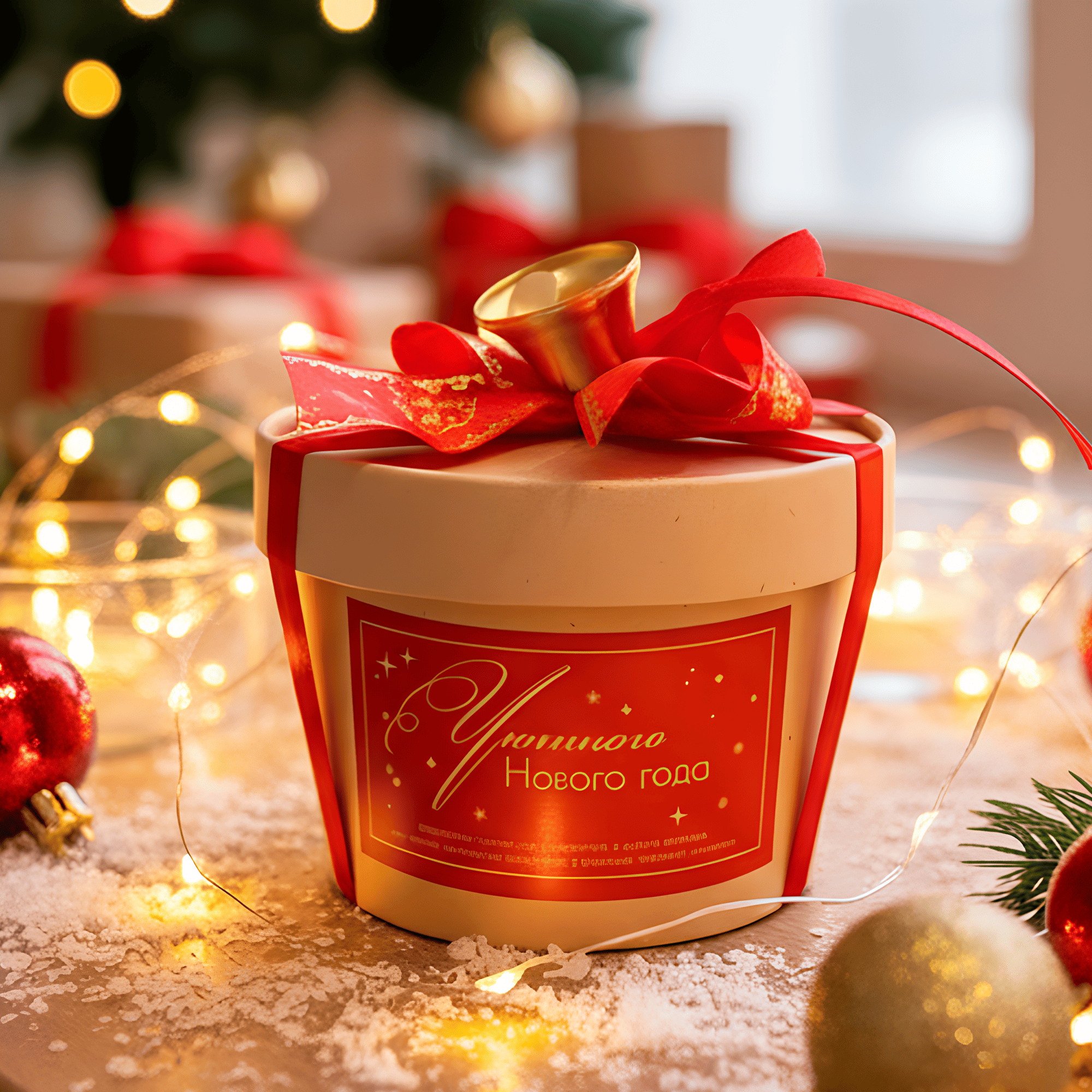 Чай в подарочной крафт-упаковке