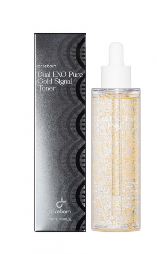 1_в наличии_Тонер увлажняющий с двойными экзосомами и золотом DUAL EXO PURE GOLD SIGNAL TONER (100 мл)