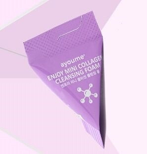 3_в наличии_Пенка AYOUME ENJOY MINI COLLAGEN CLEANSING FOAM 1шт