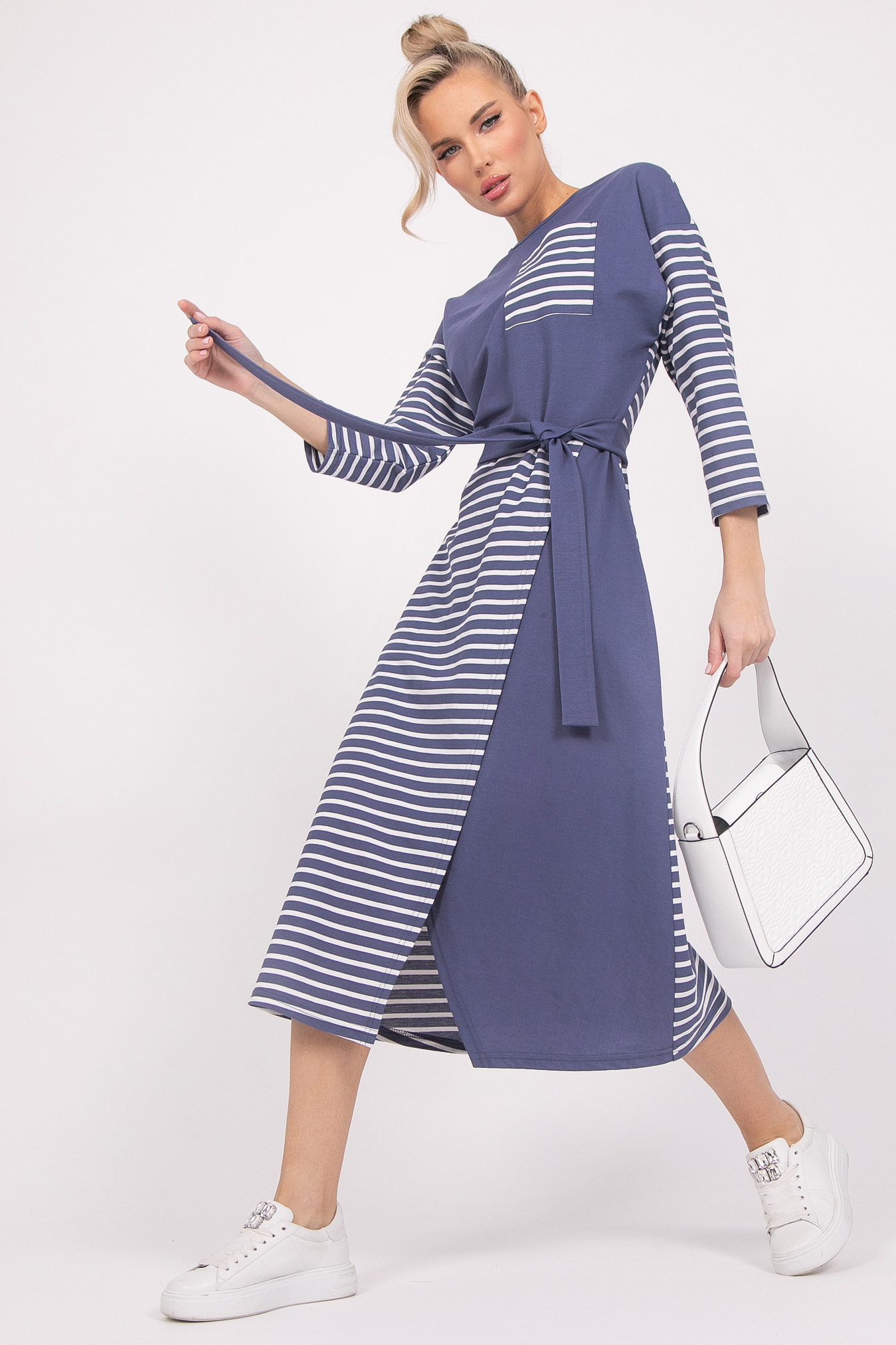 СТ. ЦЕНА 1520 руб//Платье Габи (фиалковый)