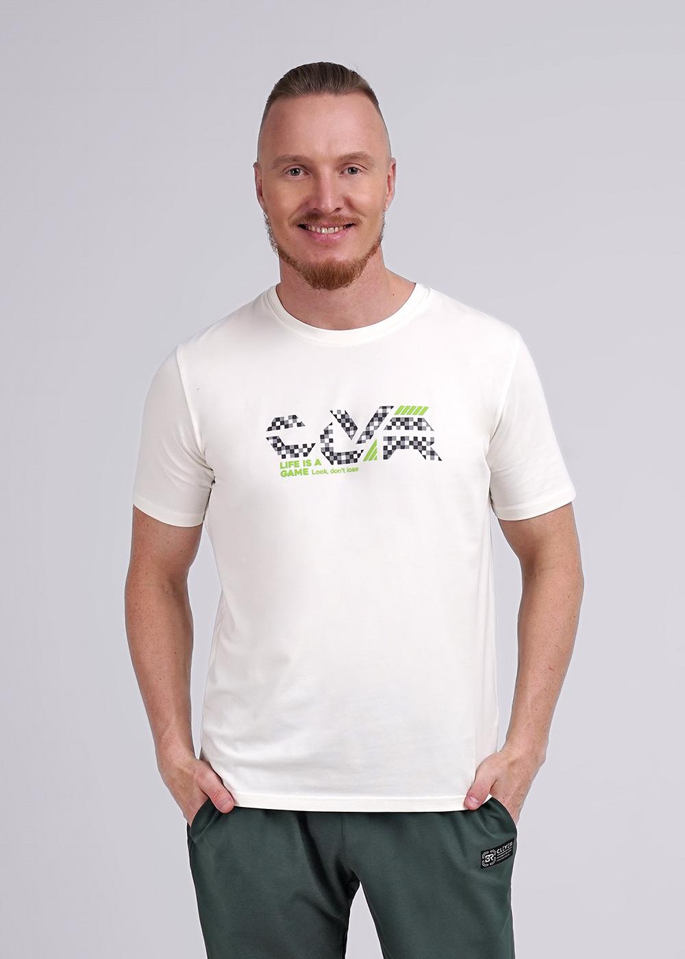 АКЦИЯ 487р. 649р.CLE Футболка муж. 442404/05г_п