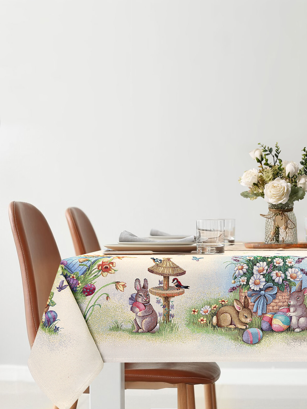 Ромашковая поляна Скатерть 138х140 см 2102325