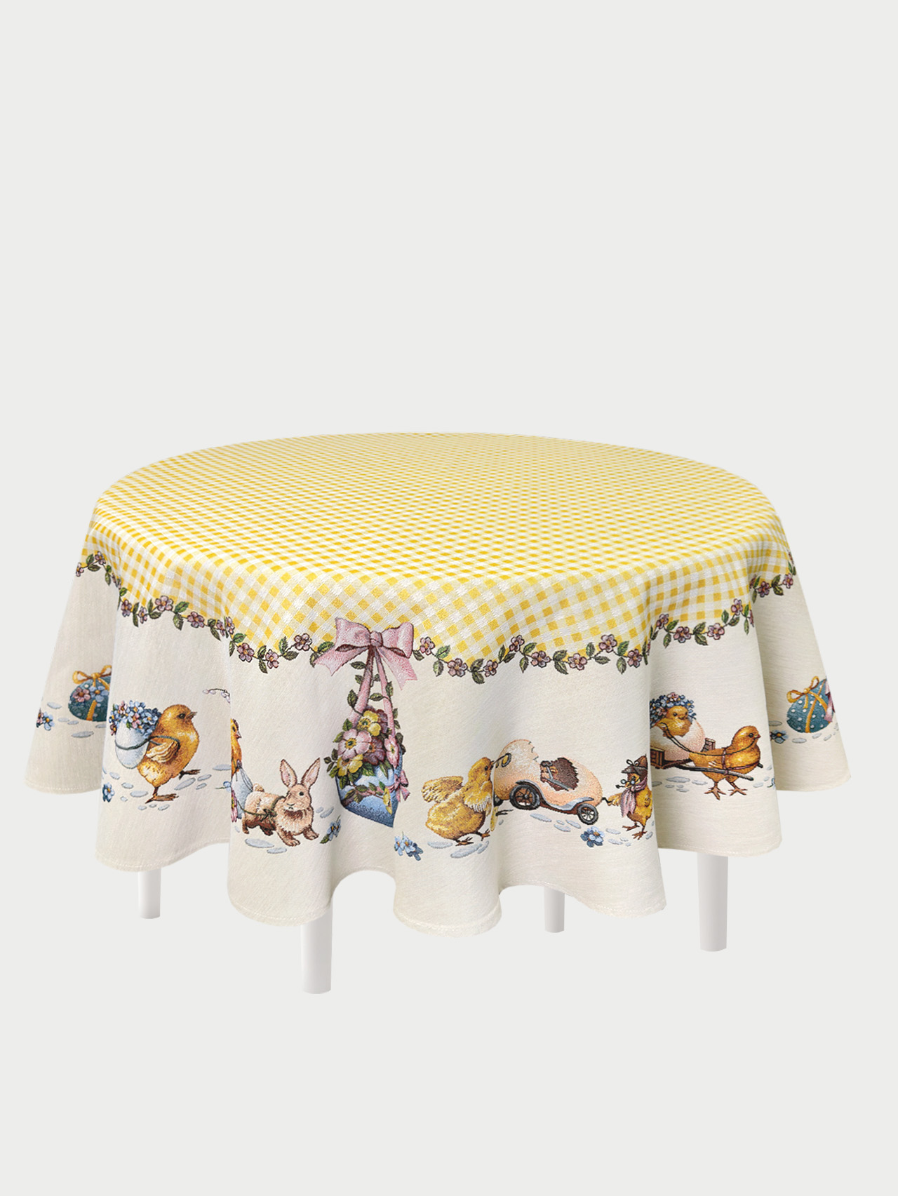 Мои любимые незабудки Скатерть круг д 165 см 2105015