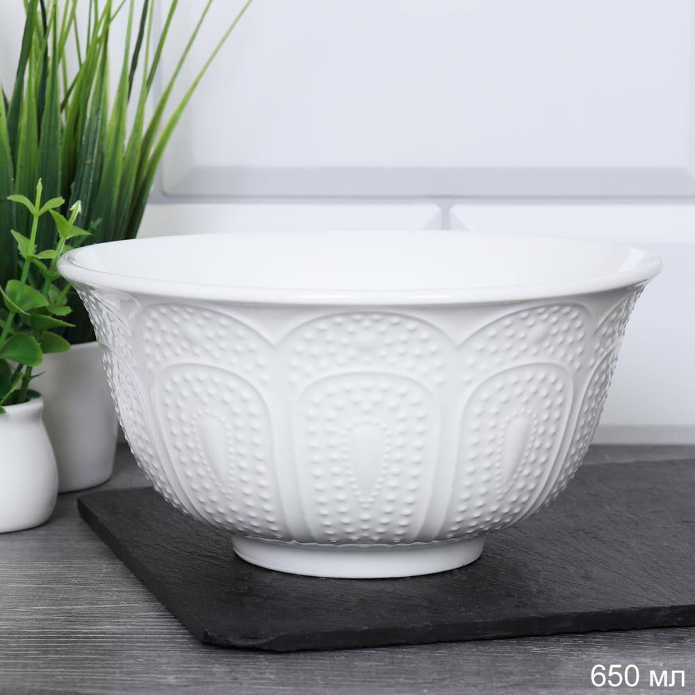 Тарелка глубокая суповая 650 мл / VF-89 /уп 28/