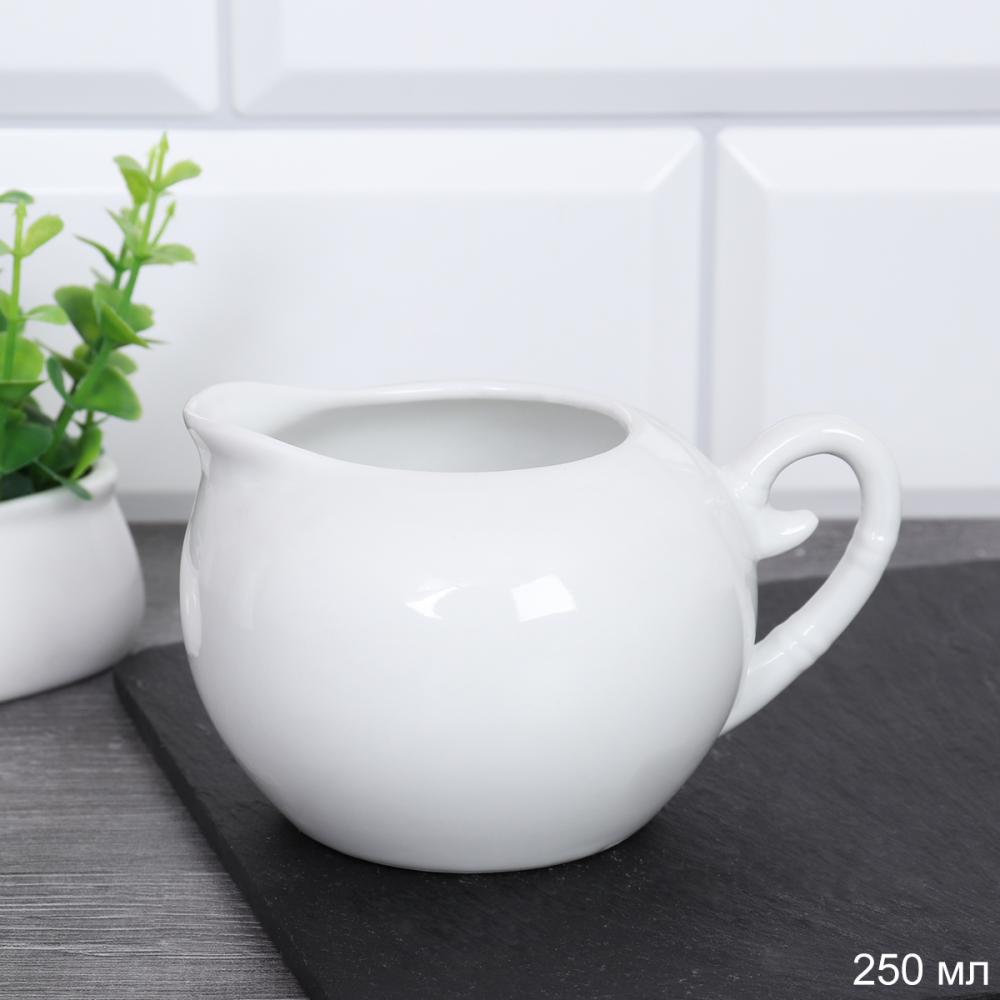 Молочник 250 мл / TY-4196 /уп 80/ Сливочник