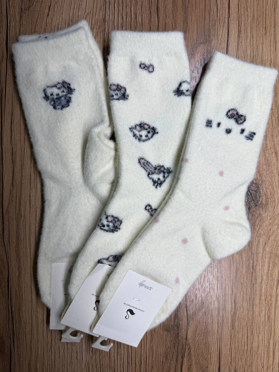 Носки, 1 пара (лебяжий пух)