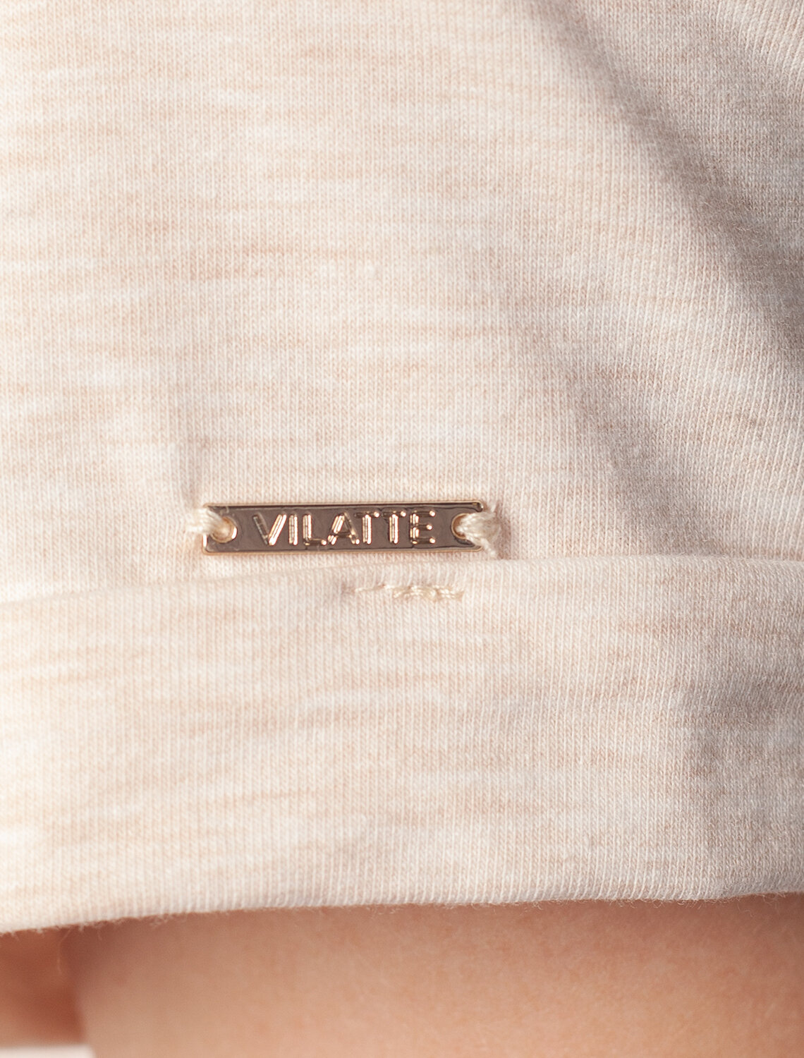 ст. цена1690руб.! VILATTE Платье D42.114бежевый меланж_weekend_vibes