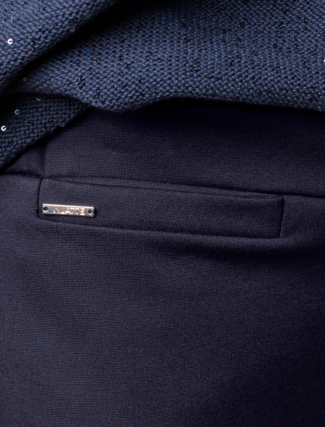 ст. цена2990руб.! VILATTE Брюки D44.037синий