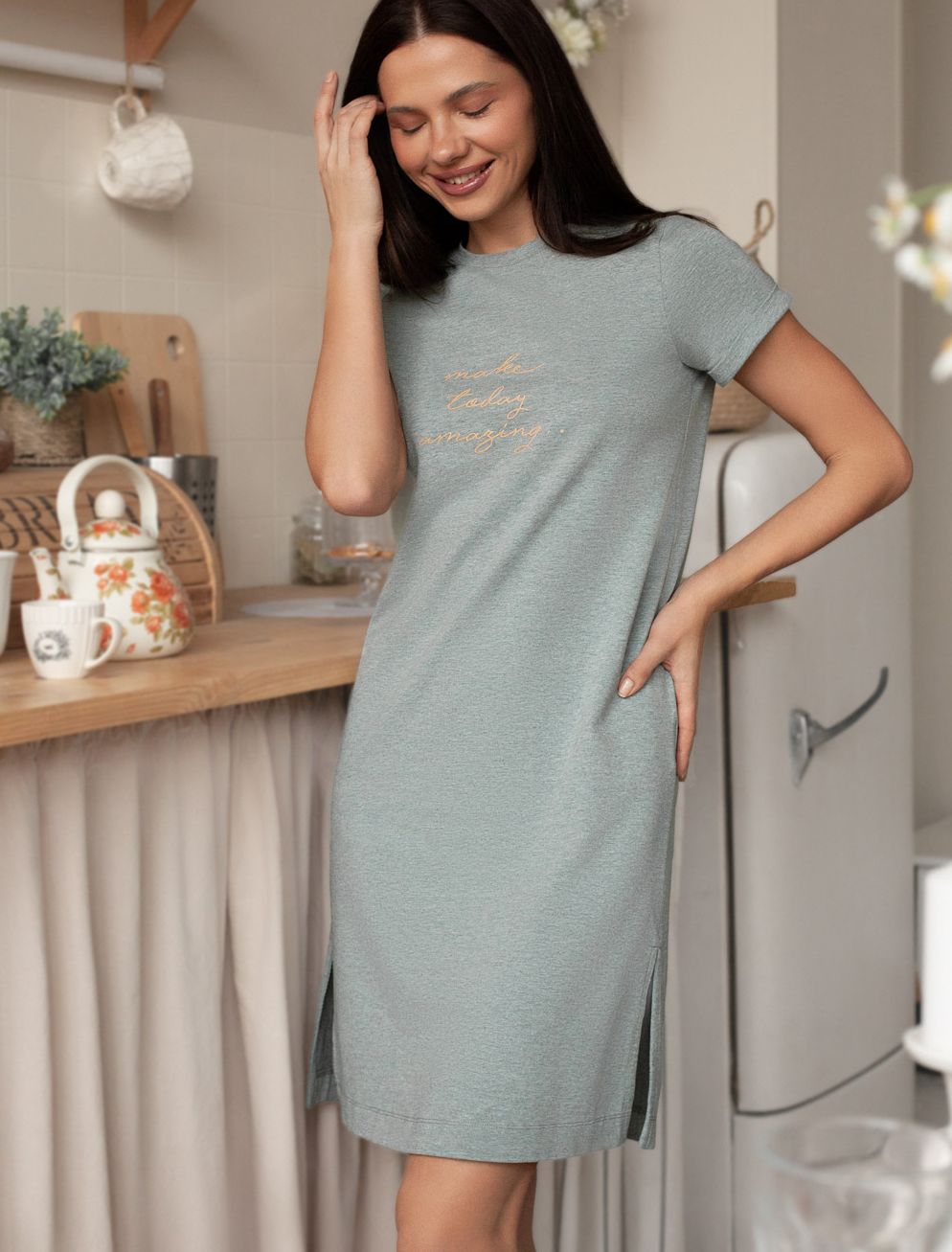 Было:1690руб.АКЦИЯ:1090руб.Платье из премиального хлопка с авторским принтом