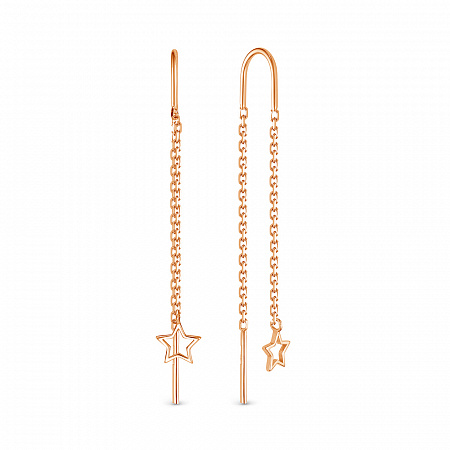 Серьги позолоченные серебро 925*