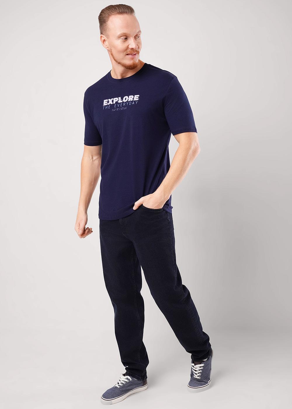 ЭЙС 600311/43ккп Футболка мужская 600311/43ккп т.синий