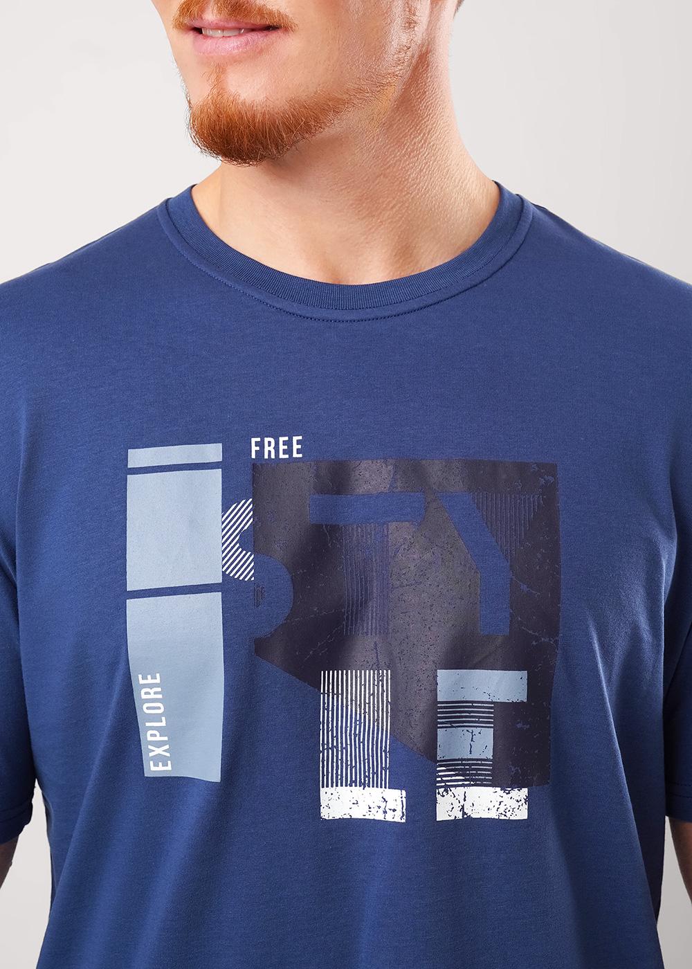 ЭЙС 600311/45ккп Футболка мужская 600311/45ккп джинсовый