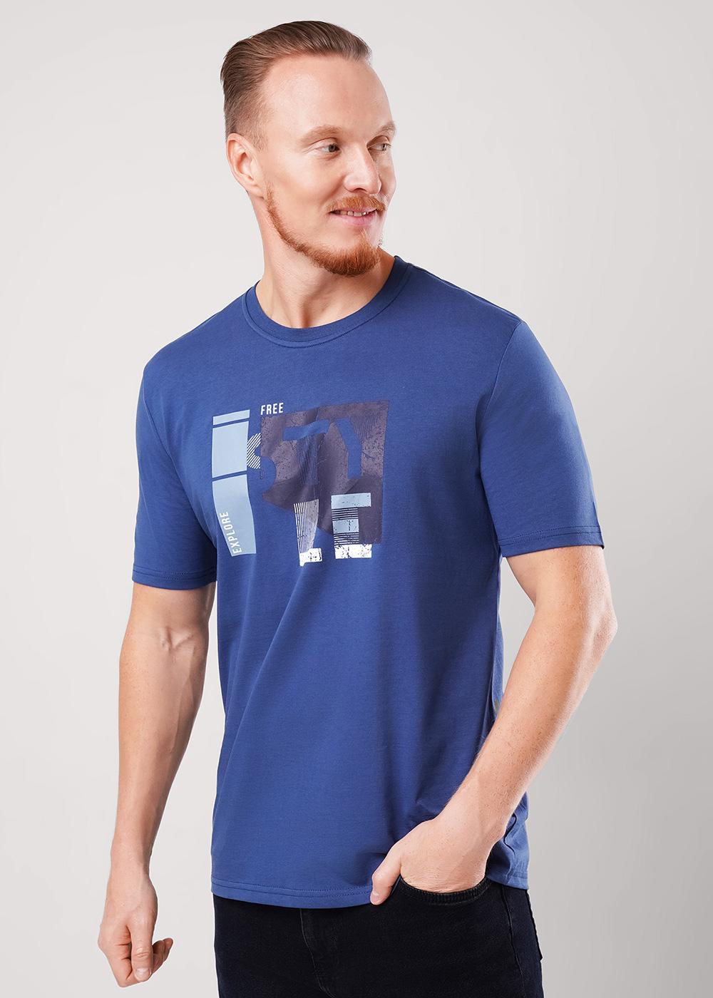 ЭЙС 600311/45ккп Футболка мужская 600311/45ккп джинсовый