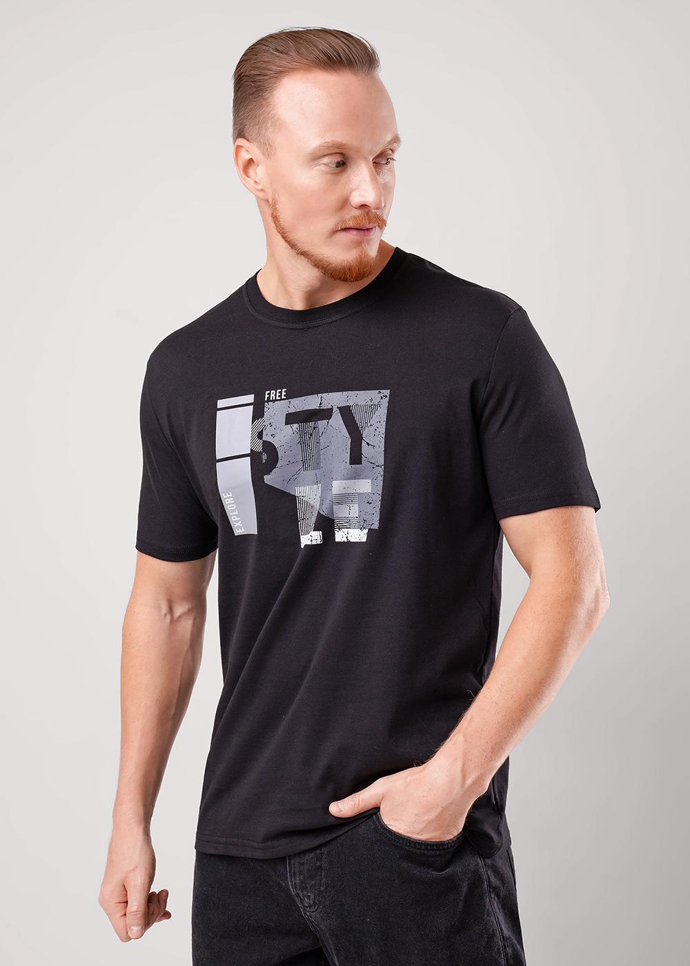 ЭЙС 600311/45ккп Футболка мужская 600311/45ккп чёрный