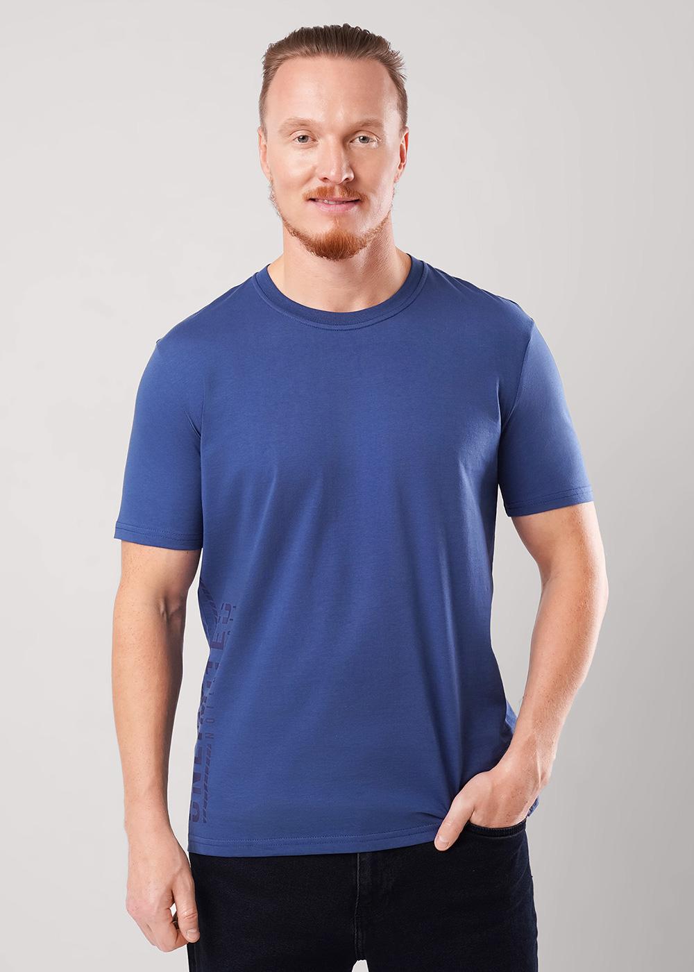 ЭЙС 600311/44ккп Футболка мужская 600311/44ккп джинсовый