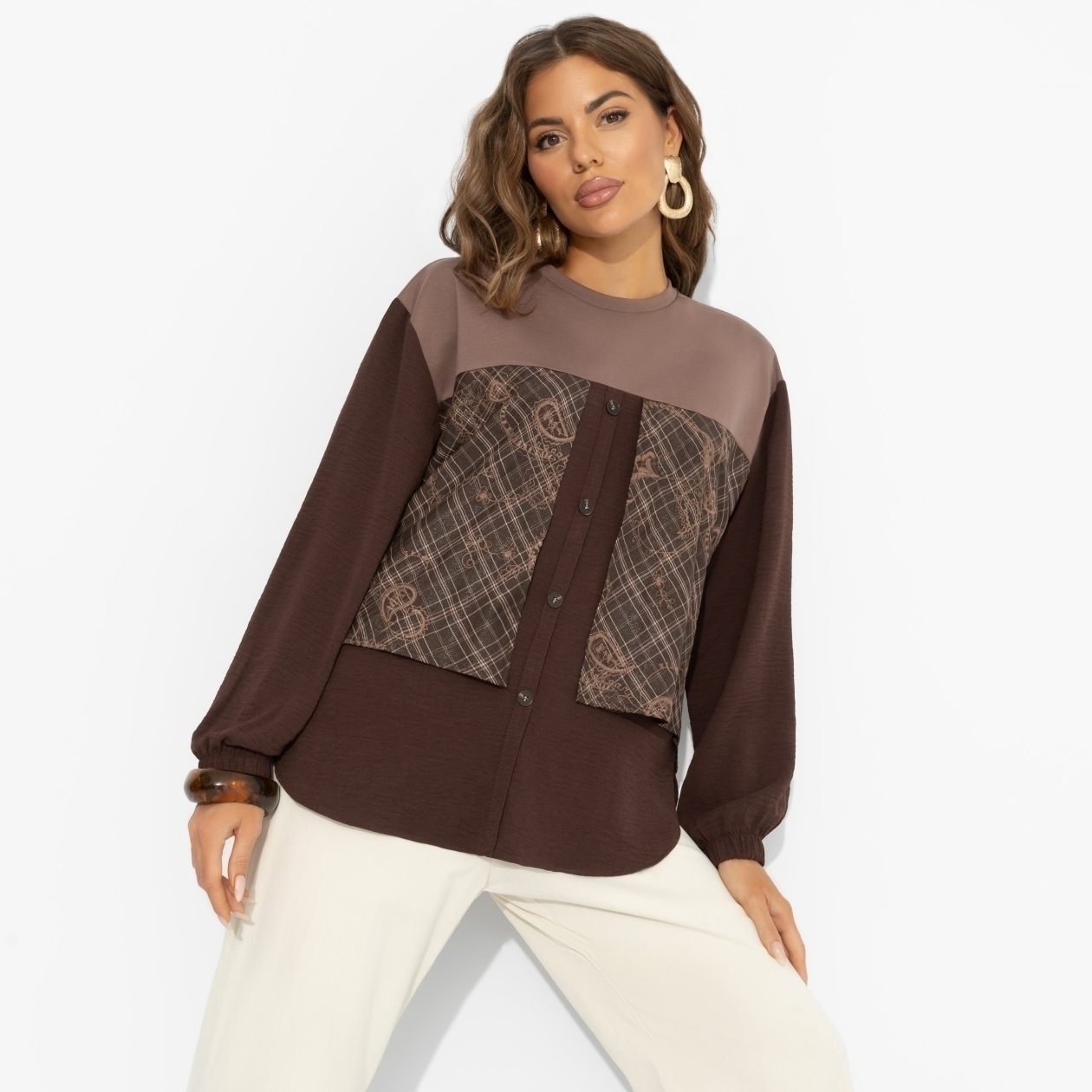 Свитшот для свиданий, Стиль по-взрослому (браун)